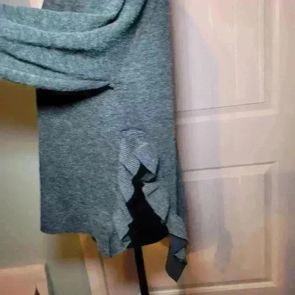 Zara woman's basic collection green medium sweater - Picture 2 of 12